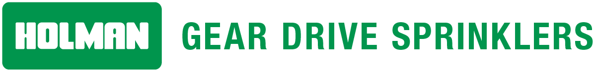 Holman Gear Drive Sprinklers