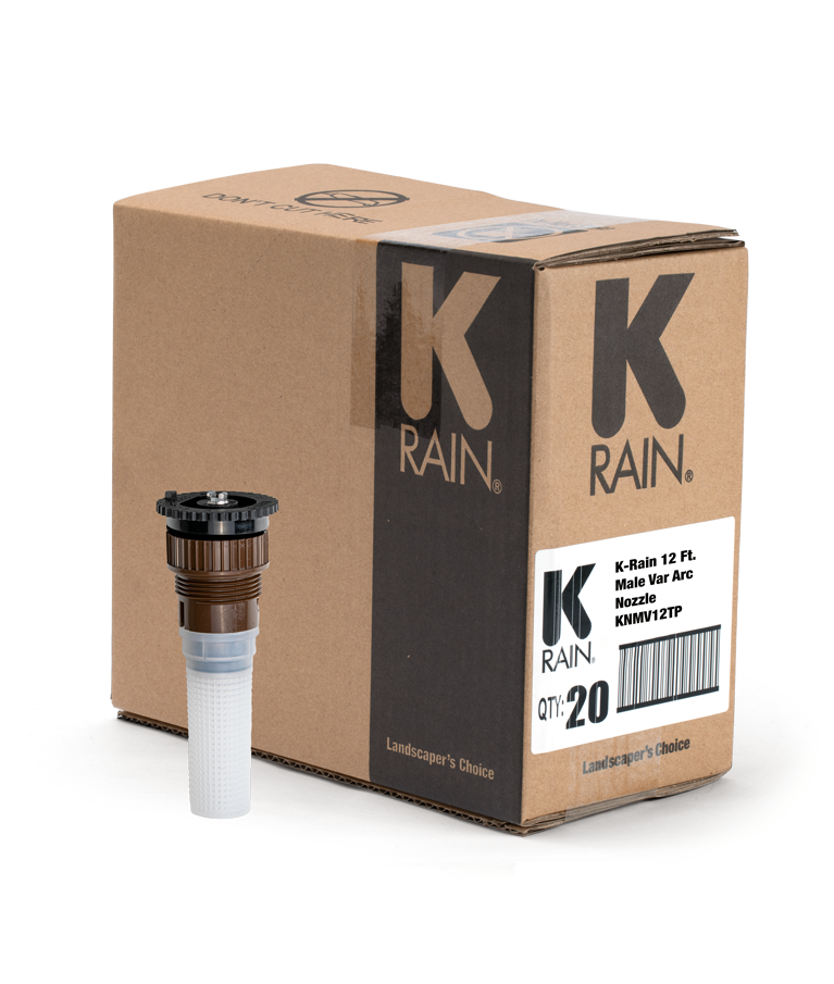 KNMV12TP Adjustable Spray Nozzle 12' Male - 20 Pack
