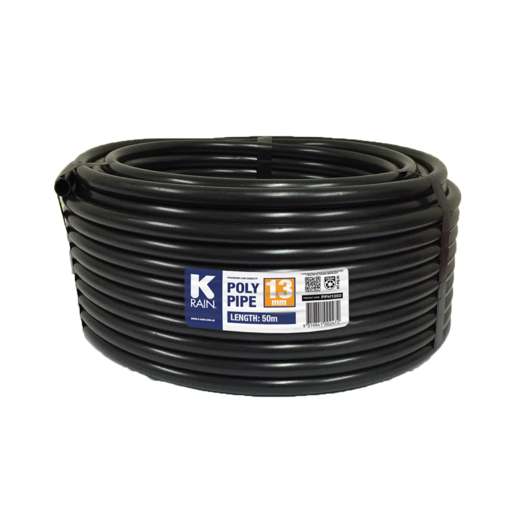13mm x 50m Poly Pipe KRain