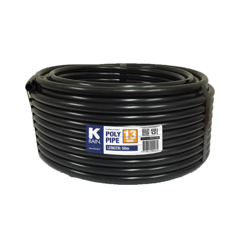 13mm x 50m K-Rain Poly Pipe