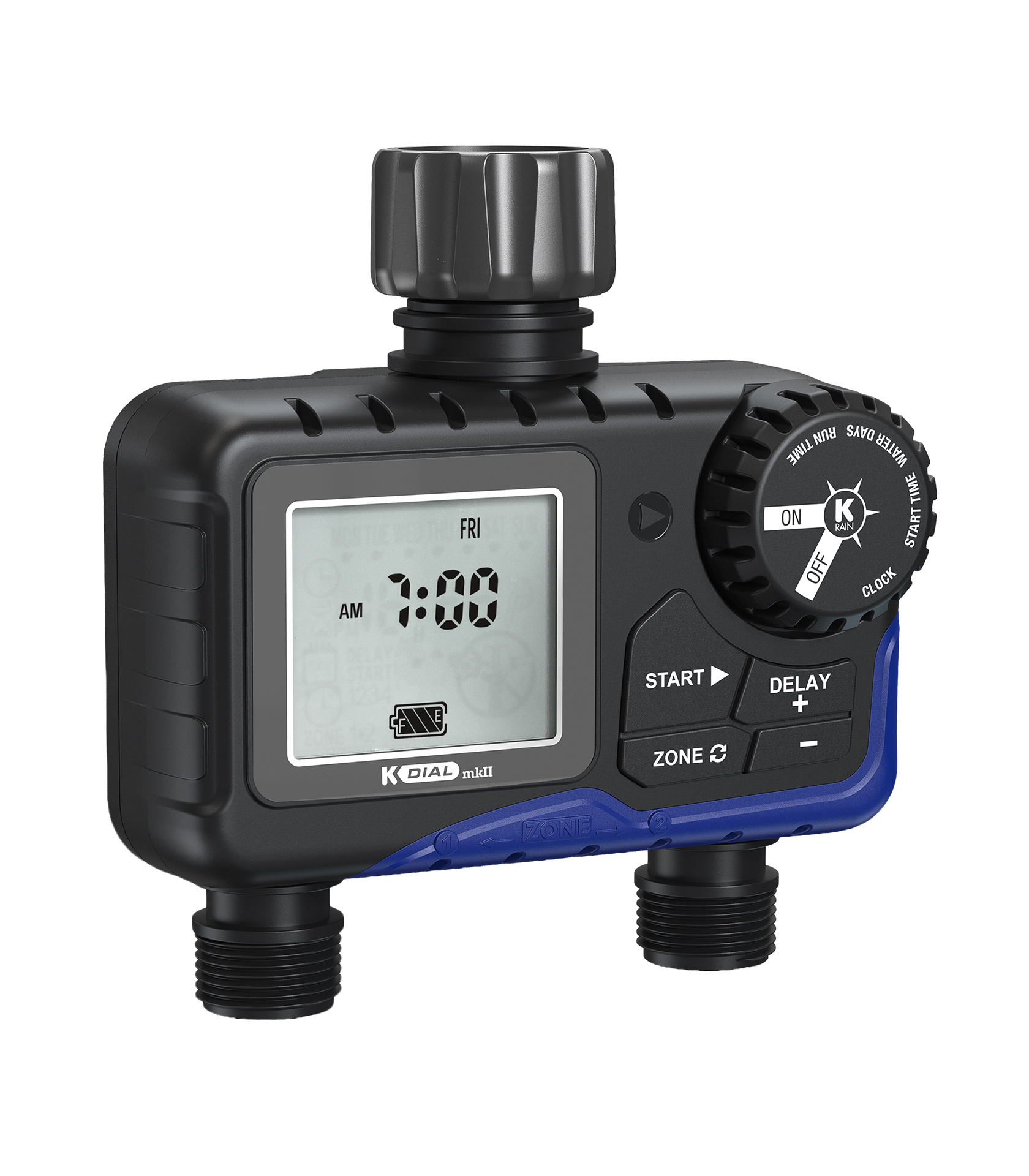 K-Rain K-Dial Mark II Digital Tap Timer - Dual outlet